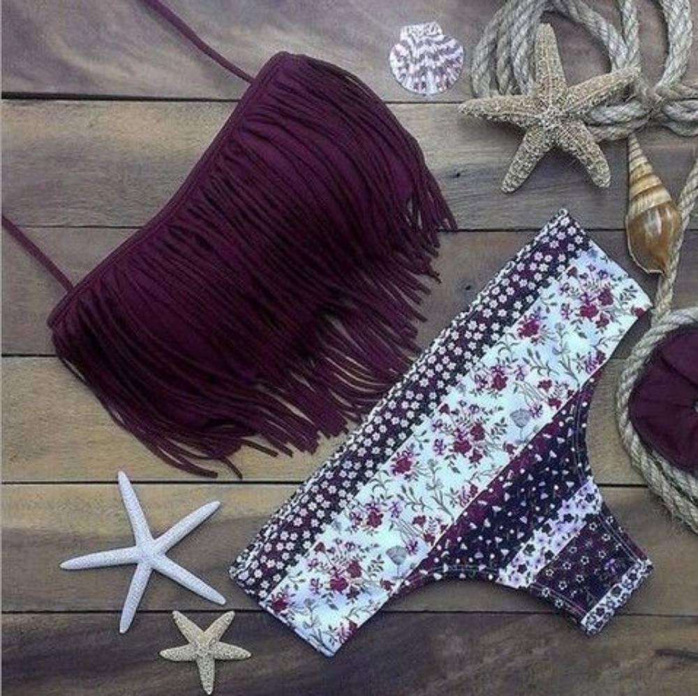 💥NWOT💥👙👙FRINGE BIKINI👙👙